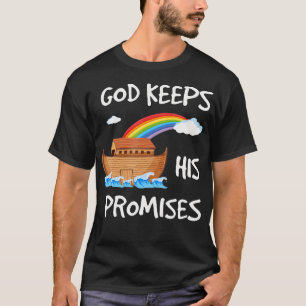 T-shirt Dieu Garde Ses Promesses Arche De Noé Christian Ra