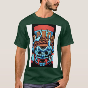 T-shirt Dieu guerrier aztèque