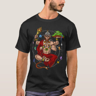 T-shirt Dieu hindou de Hanuman