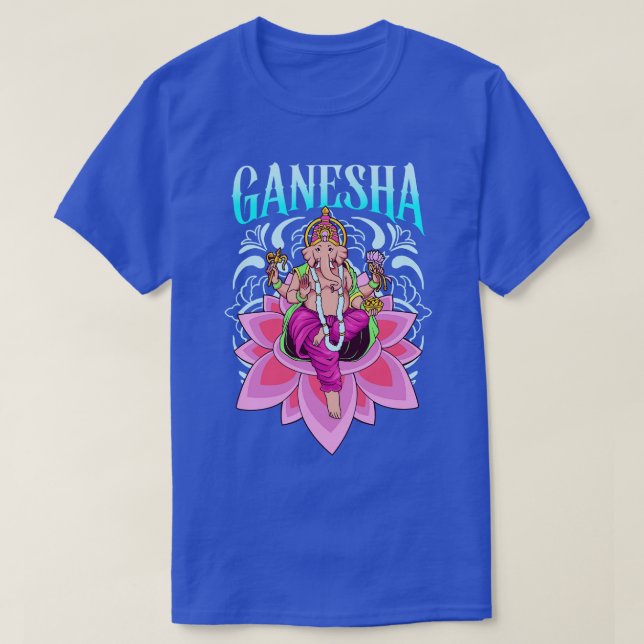 T-shirt Dieu hindou Ganesha (Design devant)
