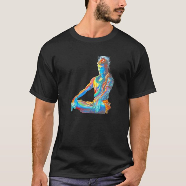 T-shirt Dieu hindou Shiva, Mahadev, Shiv, Shankar, Adiyogi (Devant)