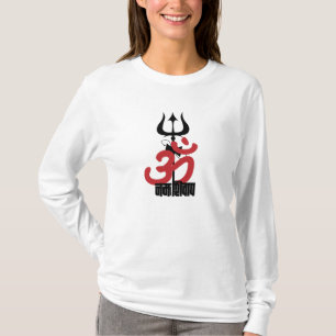 T-shirt Dieu hindou Shiva Om Namah Shivay avec la chambre 