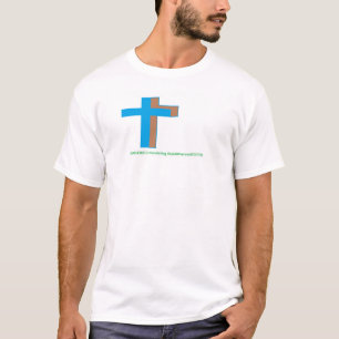 T-shirt DIEU JÉSUS traduit l'IAMserviteur avec/cross