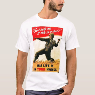 T-shirt Dieu m'aident la propagande WW1
