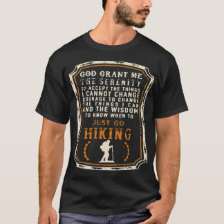 T-shirt dieu me donne la sérénité d'accepter les choses