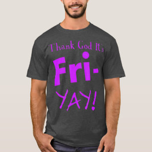 T-shirt Dieu Merci Son Friyay Weekend Warrior Purple