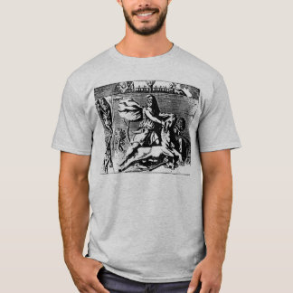 T-shirt Dieu Mithra de chemise de Perse