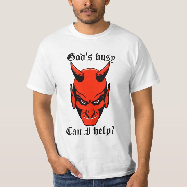 T-shirt Dieu occupé (Devant)