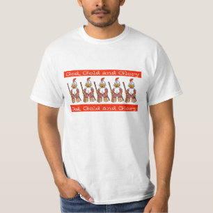 T-shirt Dieu, or et gloire