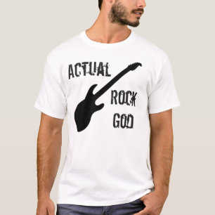 T-shirt Dieu réel de roche