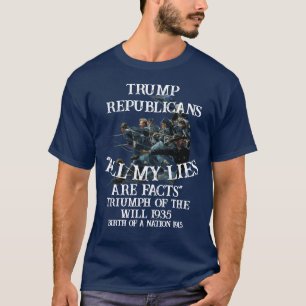 T-shirt Dieu républicain Tump Allah Priapus romain Trump