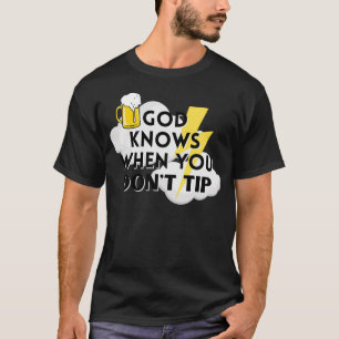 T-shirt Dieu Sait Quand Vous N'Avez Pas Conseil Drôle Bart