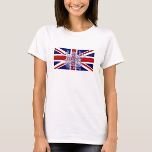 T-shirt Dieu sauve le roi Tee - shirt commémoratif