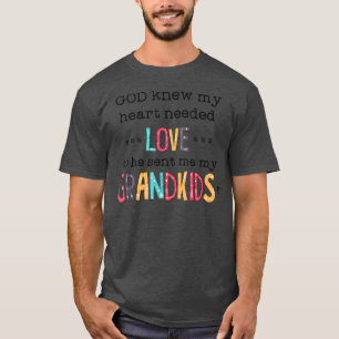 T-shirt Dieu Savait Que Mon Coeur Avait Besoin D'Amour, Al