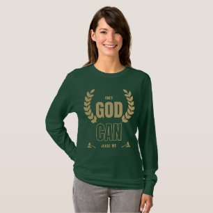 T-shirt Dieu seul peut me juger Bible Femmes