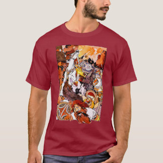 T-shirt Dieu T des norses de Vikings de combat