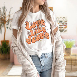 T-shirt Dieu Tee, Chemise Disciple, Aimer Comme Jésus