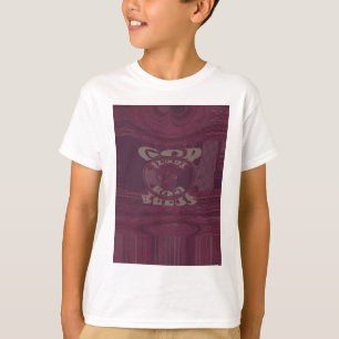 T-shirt Dieu vous bénisse Giraffes Art Imprimer/Design