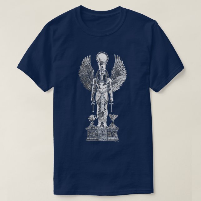 T-shirt Dieux Anciens De L'Egypte Thoth Osiris Sobek Horus (Design devant)