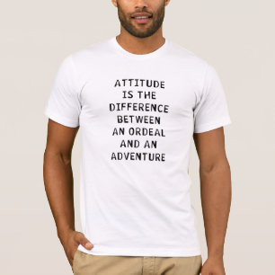 T-shirt Différence d'attitude