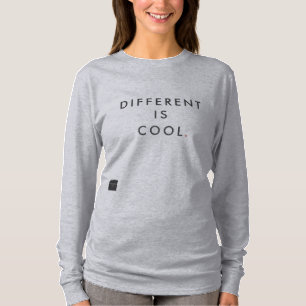 T-shirt Différente est la chemise fraîche - projet
