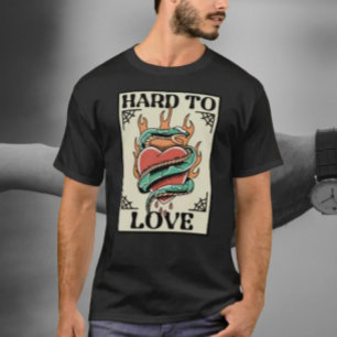 T-shirt Difficile à aimer
