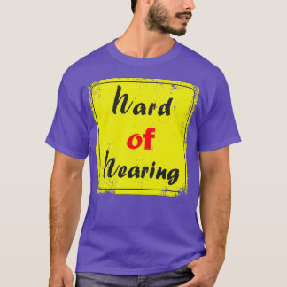 T-shirt difficile à entendre 61