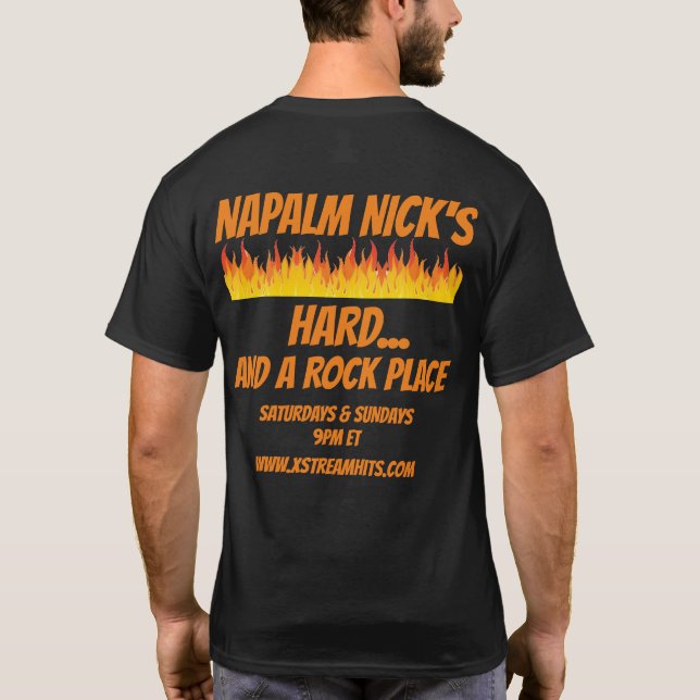 T-shirt Difficile et un Rock Place (Dos)