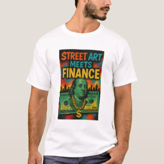 T-shirt Difficile : Vibes d'argent de rue