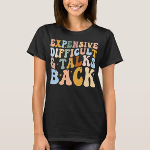 T-shirt Difficulté Coûteuse Et Discussions De Retour