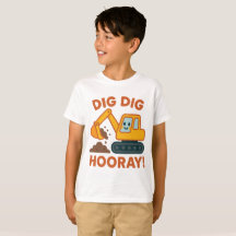 Dig Dig Hourra Construction Excavatrice Enfants