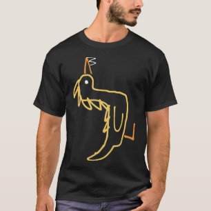 T-shirt dilbert l'animal noir labos 