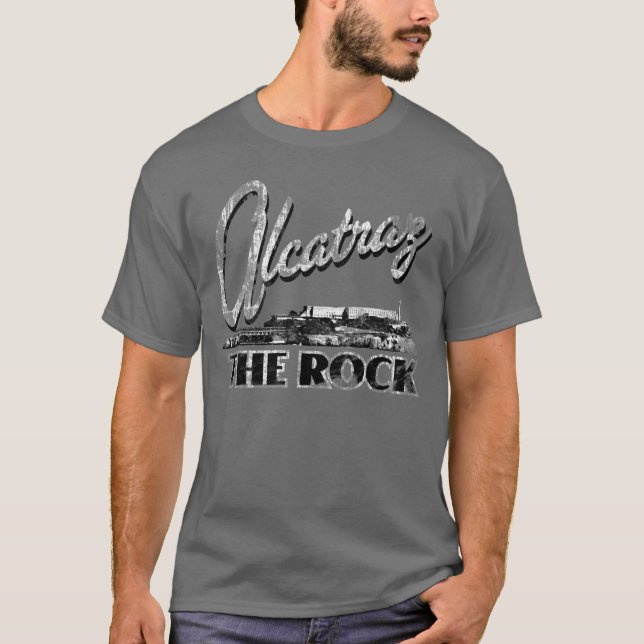 T-shirt d'île d'Alcatraz (Devant)