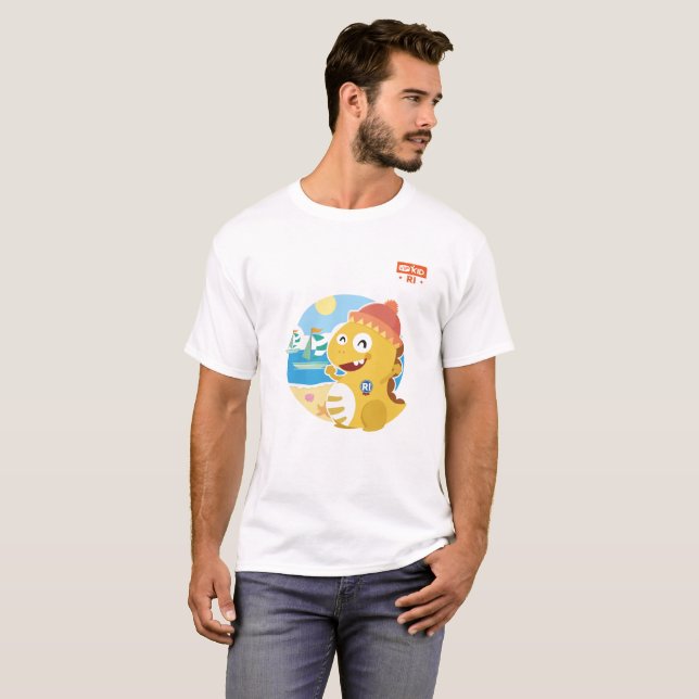 T-shirt d'Île de Rhode VIPKID (Devant entier)