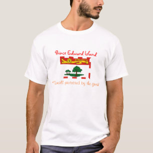 T-shirt d'île Prince Edouard