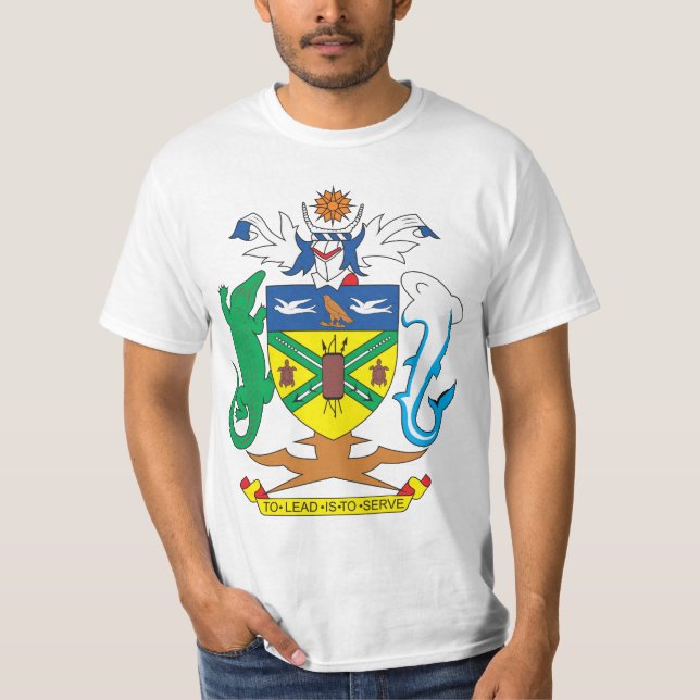 T-shirt d'îles de Soloman (Devant)