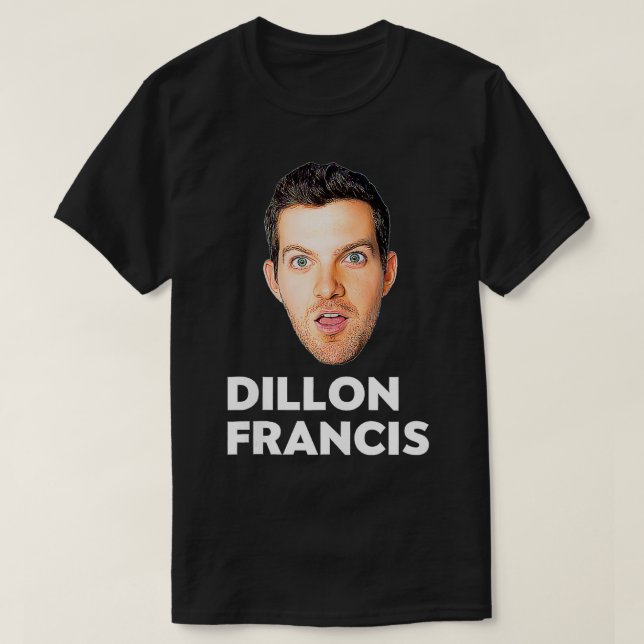 T-shirt Dillon Francis Face  (Design devant)
