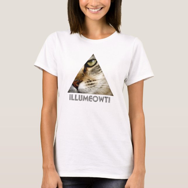 T-shirt d'Illumeowti (texte noir) (Devant)