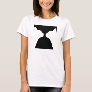 T-shirt d'illusion optique de chat