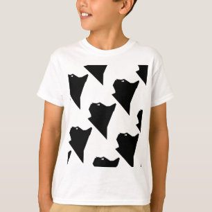 T-shirt d'illustration de chat