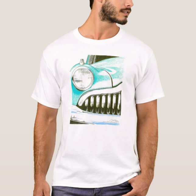T-shirt d'illustration de "croiseur" (Devant)