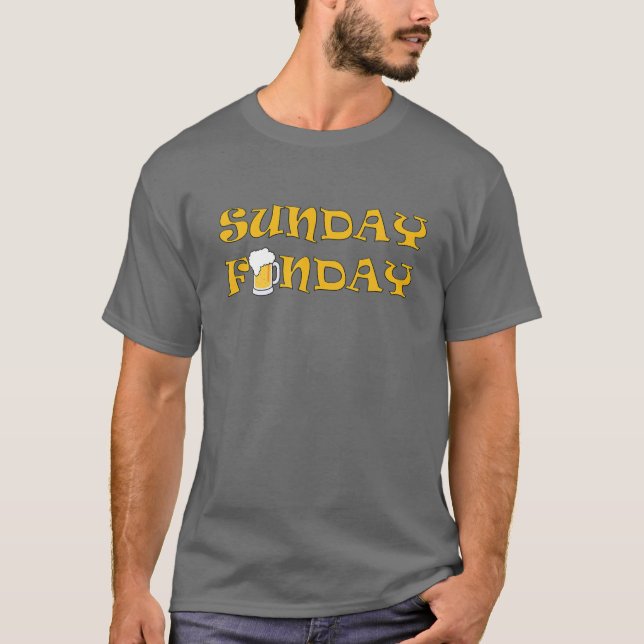 T-shirt Dimanche (Devant)