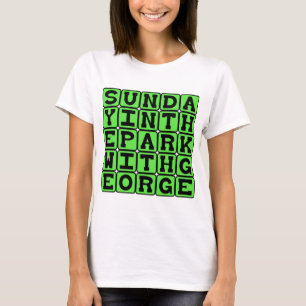 T-shirt Dimanche au parc avec George
