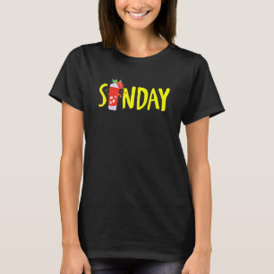 T-shirt Dimanche Brunch Journée nationale du sang