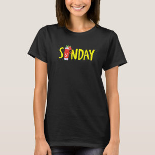 T-shirt Dimanche Brunch Journée nationale du sang