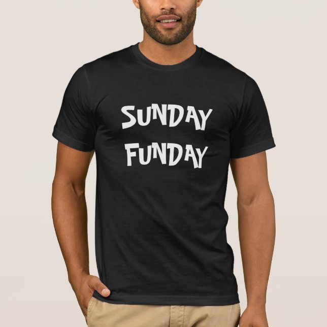 T-SHIRT DIMANCHE FUNDAY (Devant)