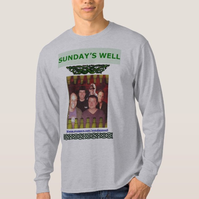 T-SHIRT DIMANCHE JAILLIT LONGSLEEVE VERT (Devant)