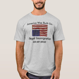 T-shirt d'immigration illégale