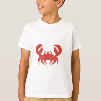T-shirt d'impression de crabe