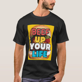 T-shirt d'impression Hamburger